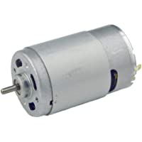 CHANCS Motor DC 555 Cepillado 24V 3500RPM Alto par Traje Protector de ventilación para Taladro